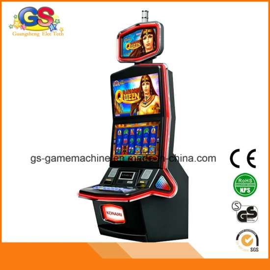 Slot machine with Egyptian queen theme.